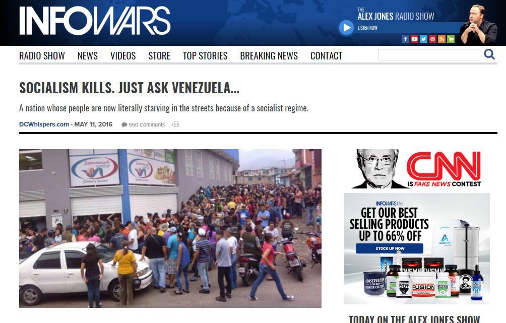 inforwars Venezuela