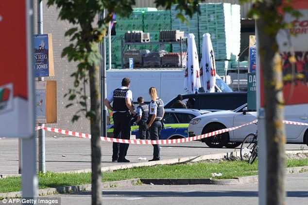 Click to enlarge The gunman is thought to have attempted to flee from the club after opening fire but he was tracked down by elite commando units