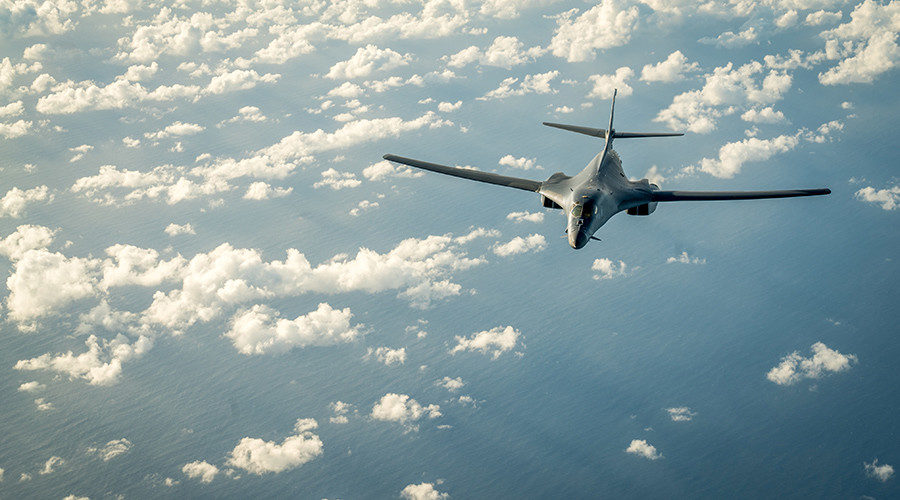 US Air Force B-1B Lancer bombers