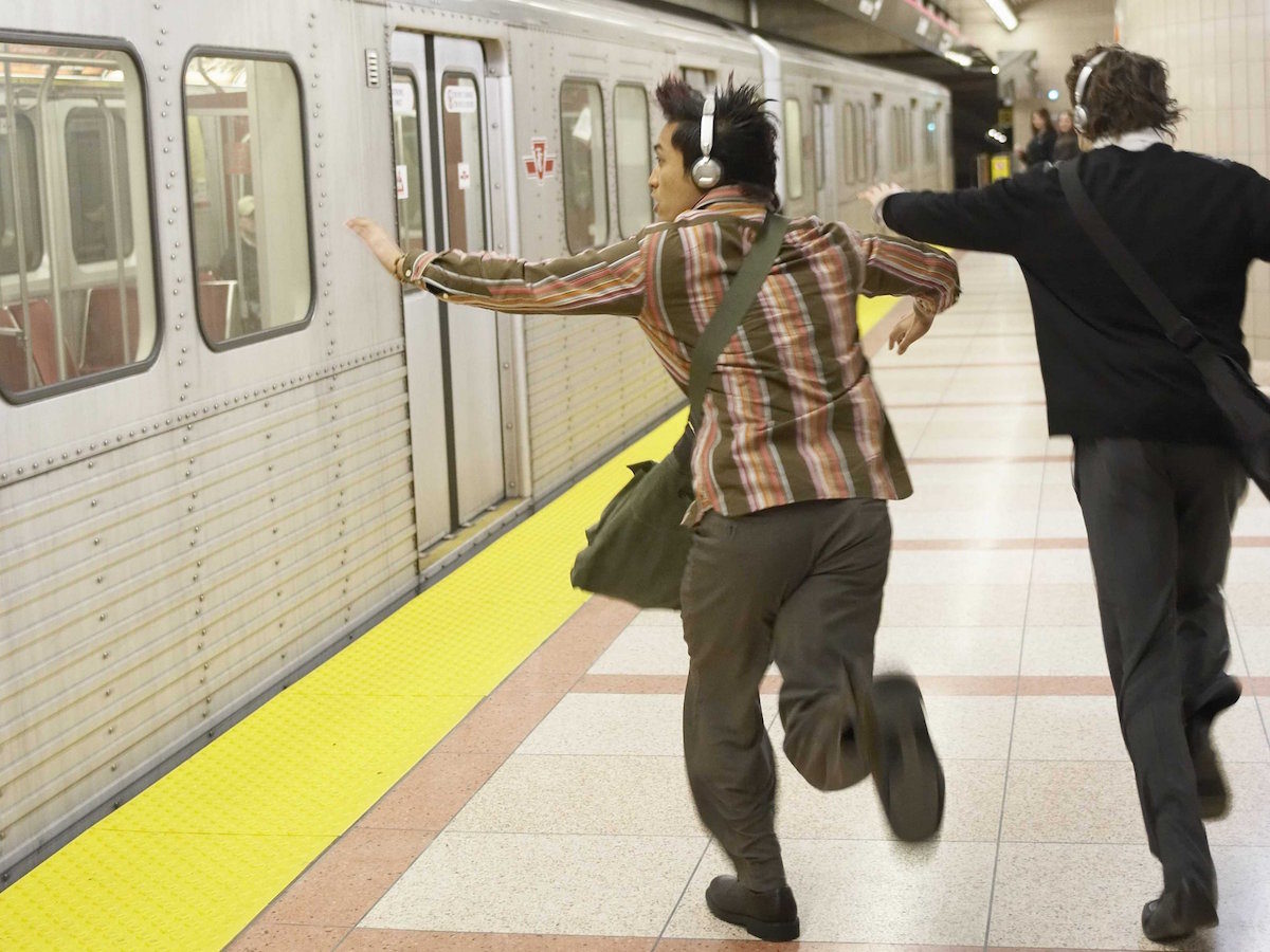 Click to enlarge time management, missing train