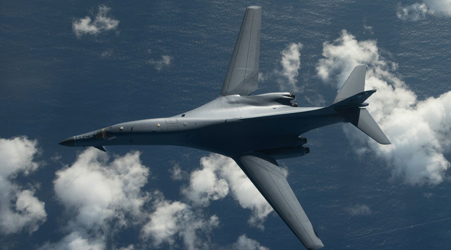 US Air Force B-1B Lancer bomber