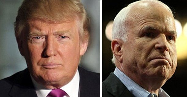Trump John McCain