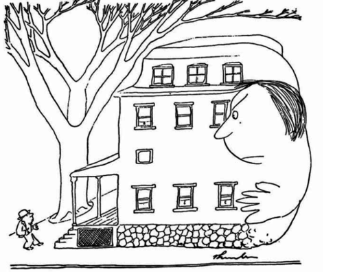 James Thurber cartoon