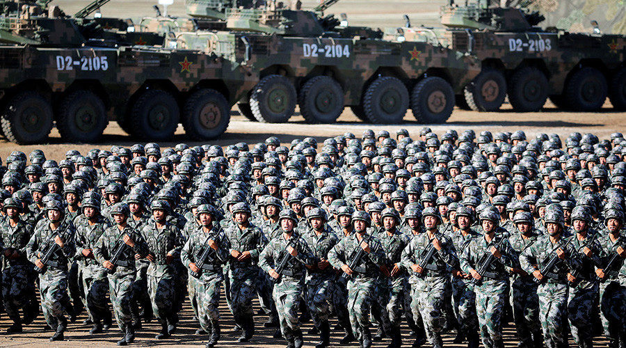 People's Liberation Army soldiers