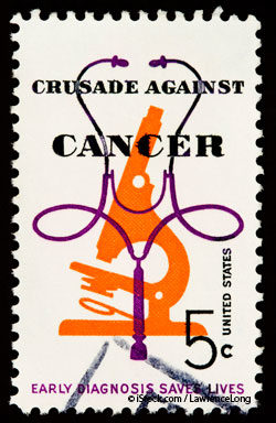 cancer stamp