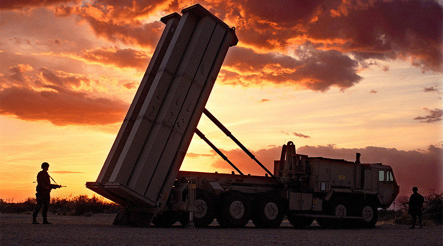 erminal High Altitude Area Defense interceptor (THAAD)