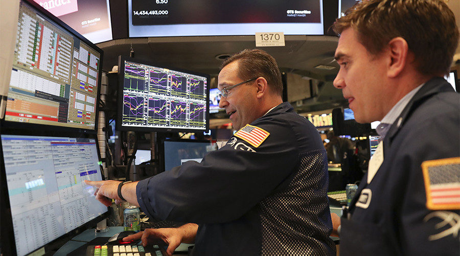 Stock exchange workers