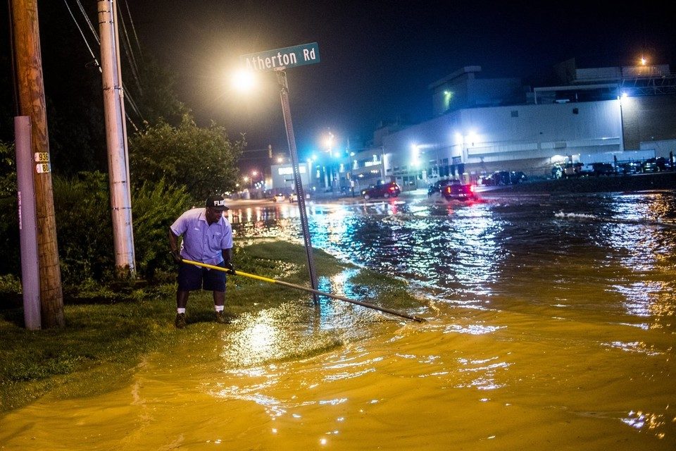 Click to enlarge the intersection of Van Slyke and Atherton roads on Wednesday, Aug. 2, 2017 in Flint