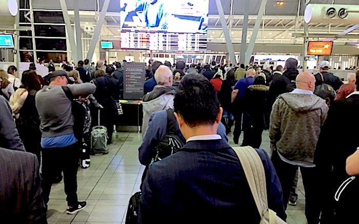 Sydney airport delays