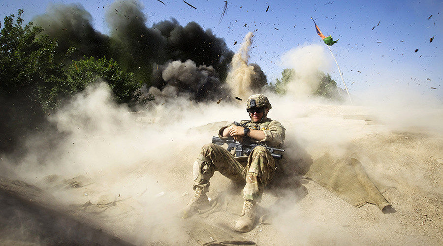 US soldier in Afghanistan