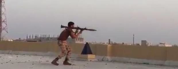 Screenshot of Al Mayadeen News broadcast footage