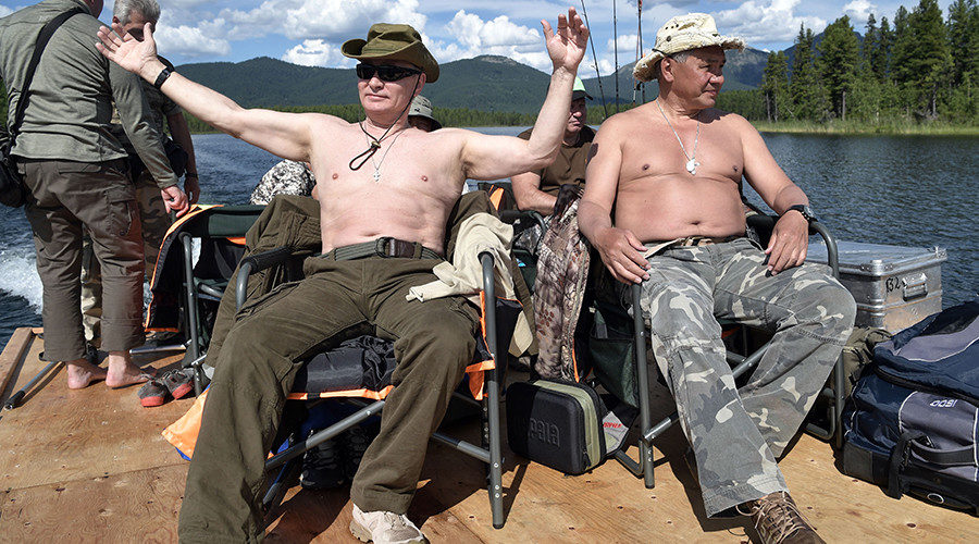 putin siberia holiday