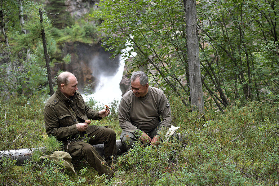 Click to enlarge putin siberia holiday