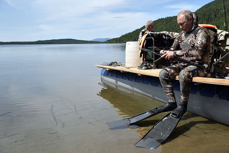 Click to enlarge putin siberia holiday