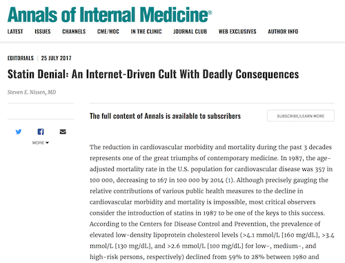 Click to enlarge statin article