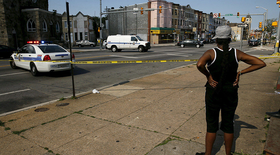 Click to enlarge Baltimore street