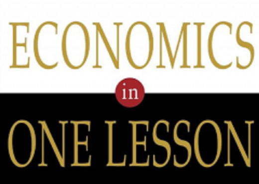 Economics in one Lesson book