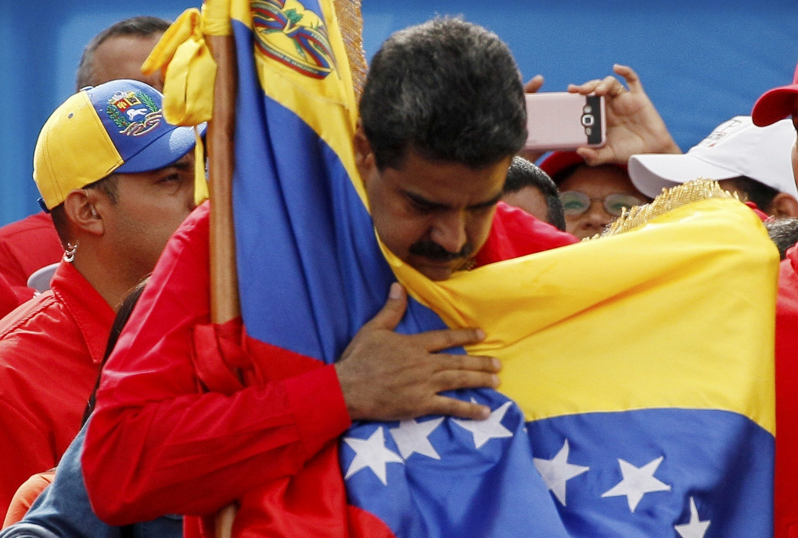 Click to enlarge Venezuela president Maduro