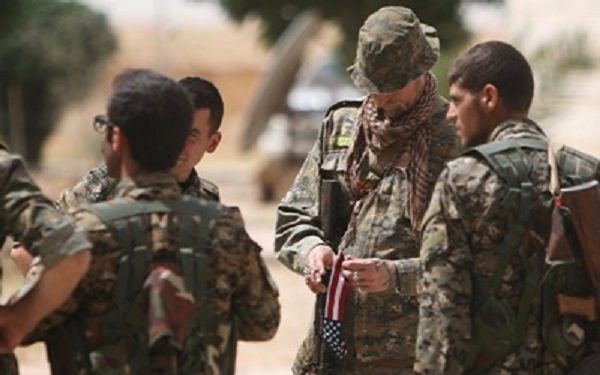 US soldier in Syria