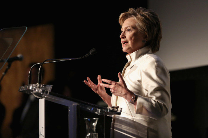 Click to enlarge hillary clinton podium
