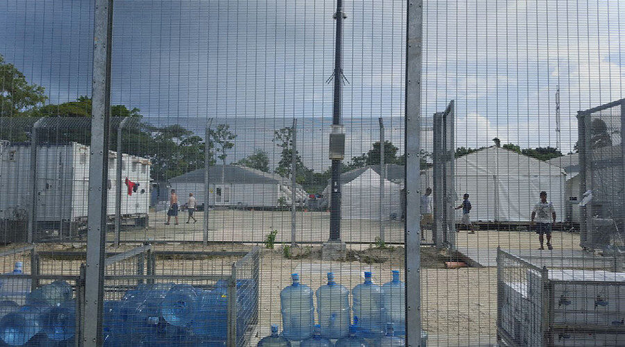 Click to enlarge Manus Island refugee migrant detention centre Australia