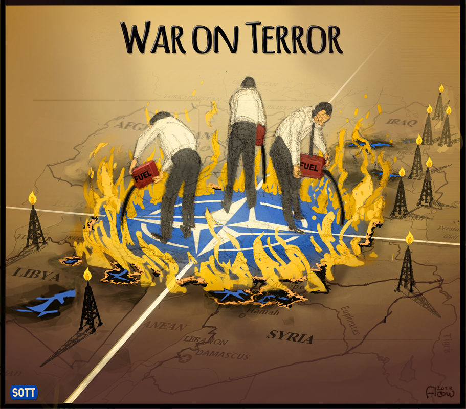 War on terror - fuel on fire