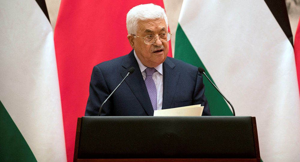 Click to enlarge Palestinian President Mahmoud Abbas
