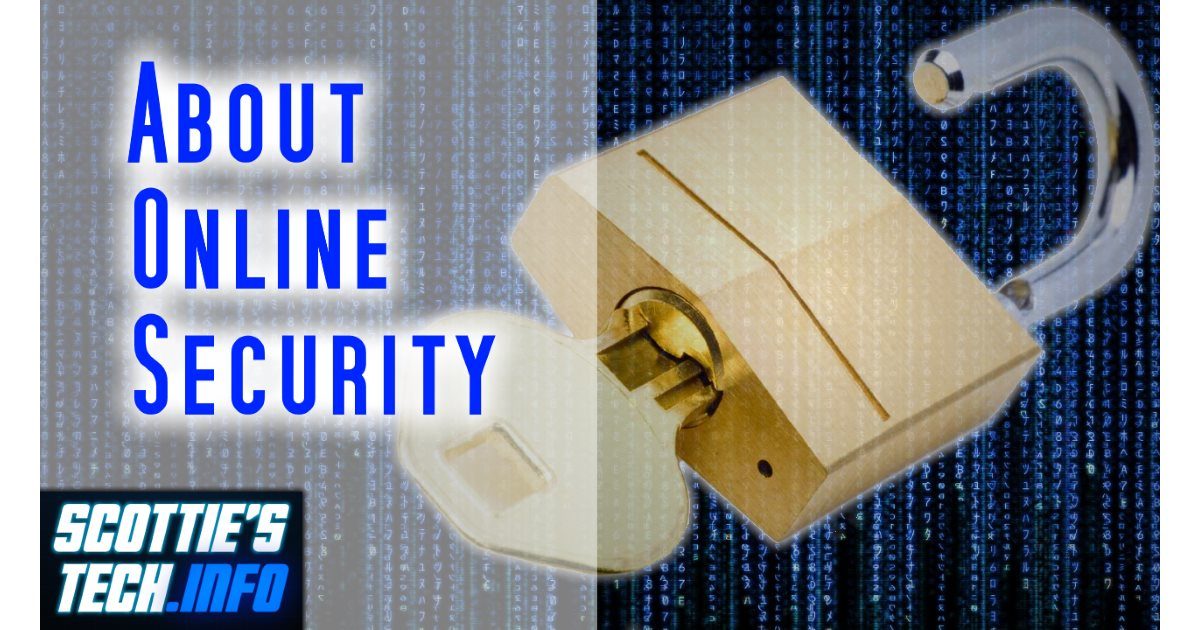 Online security padlock Scottie