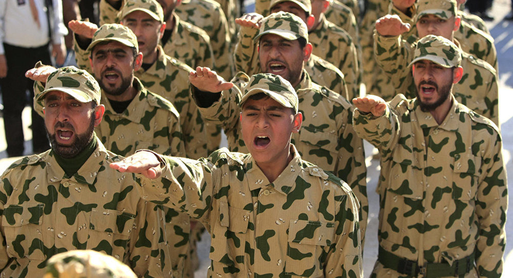 Hezbollah fighters