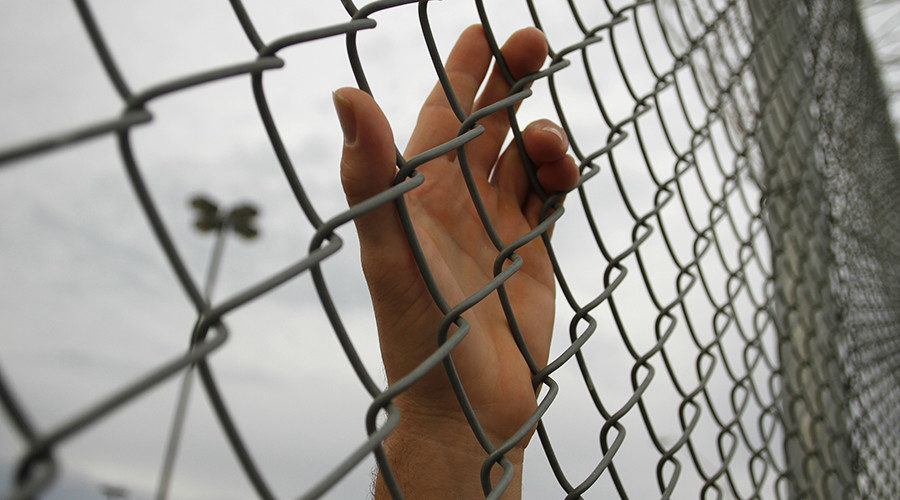 Click to enlarge prison fence