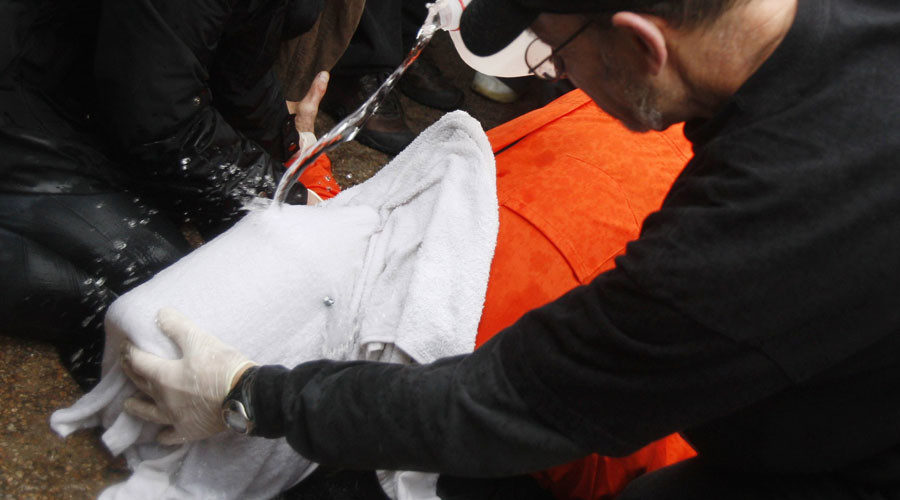 Torture waterboarding
