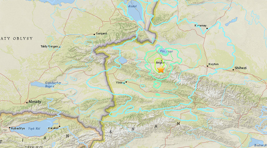 Click to enlarge China earthquake
