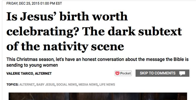 Salon.com headline