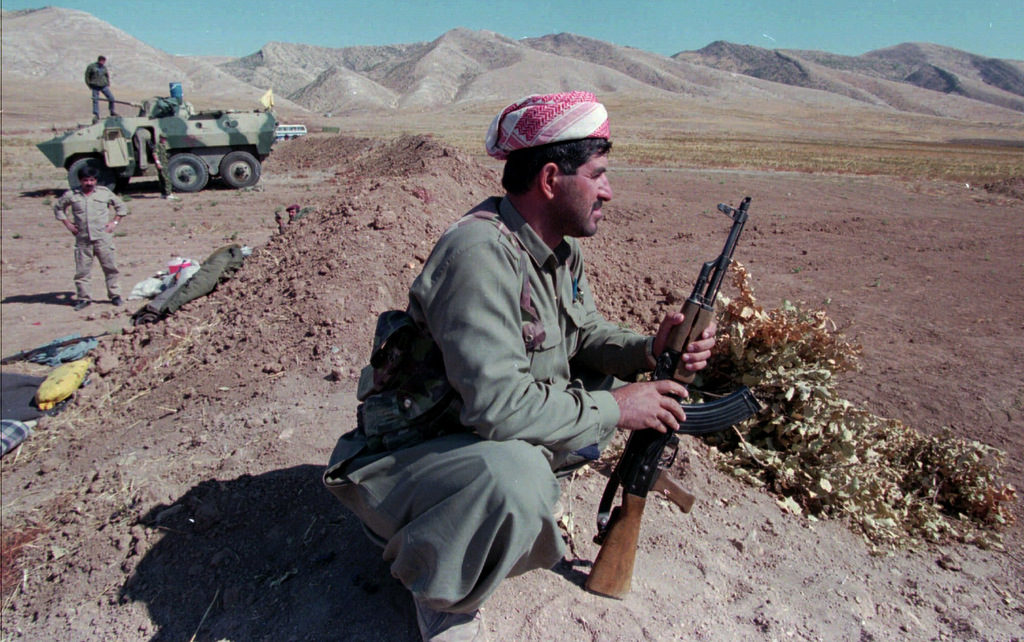 Kurdistan separatist fighter