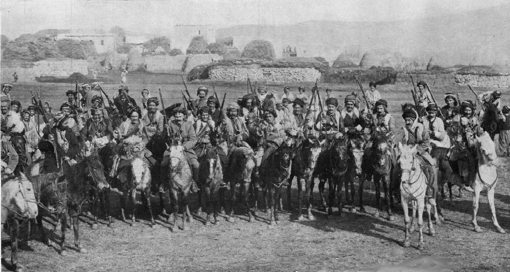 Click to enlarge Kurdish Cavalry in World War I