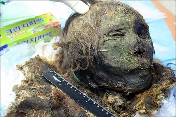 Click to enlarge Mummy Siberian necropolis