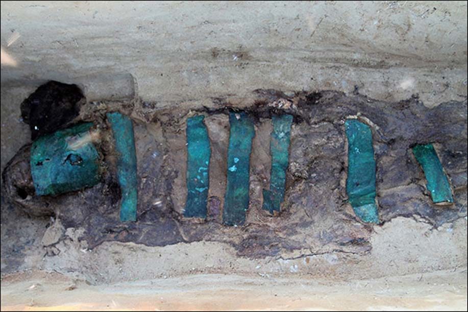 cocoon mummy copper plates Siberia