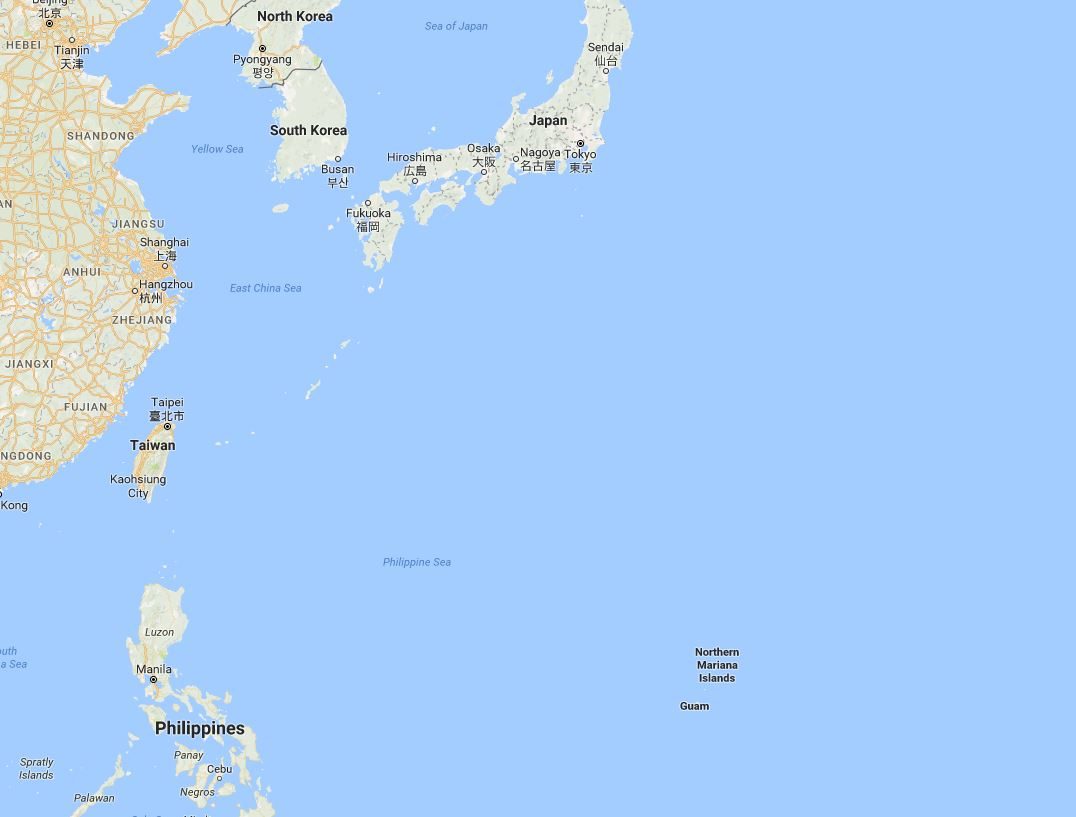 map of Guam