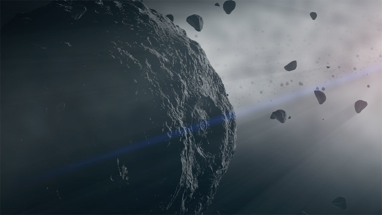 Dark asteroids
