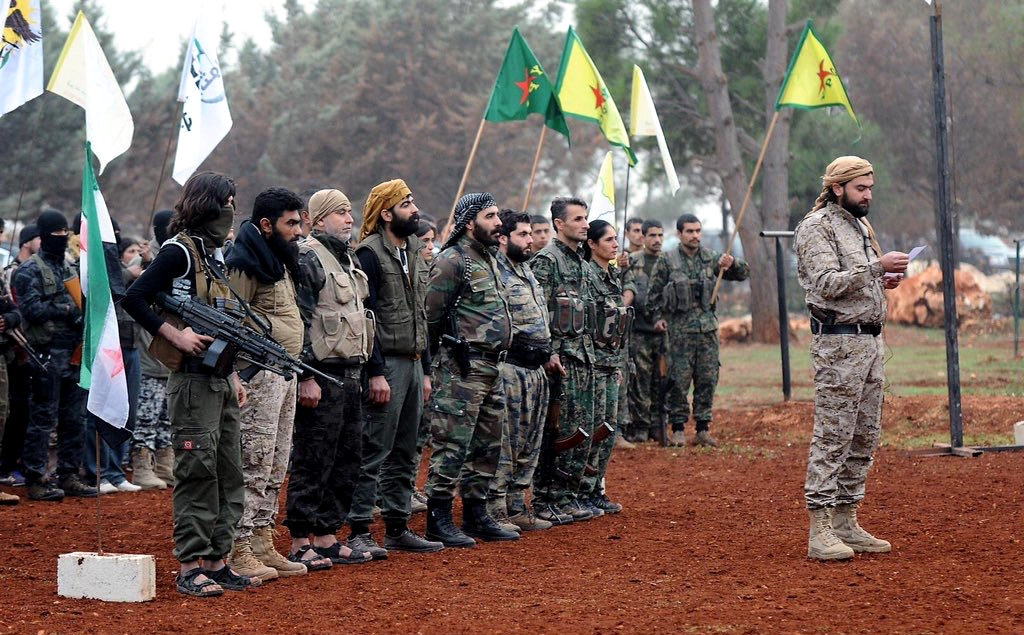 The loosely-knit coalition of Syrian rebel groups