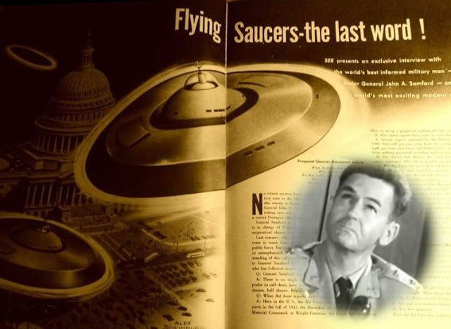 UFO General Samford magazine