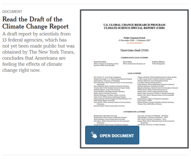 Click to enlarge screenshot of the New York Times