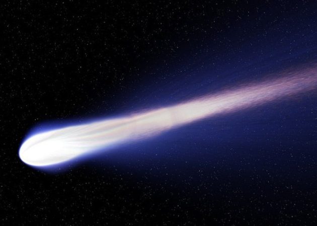 Comet over Weston, UK