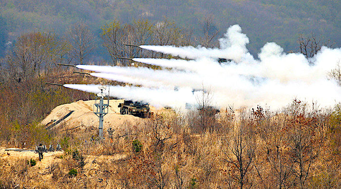 S. Korea multiple missiles