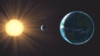 Click to enlarge solar eclipse
