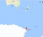 Click to enlarge cape adare antarctica