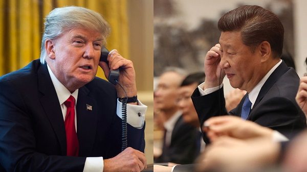 Donald Trump and Xi Jinping