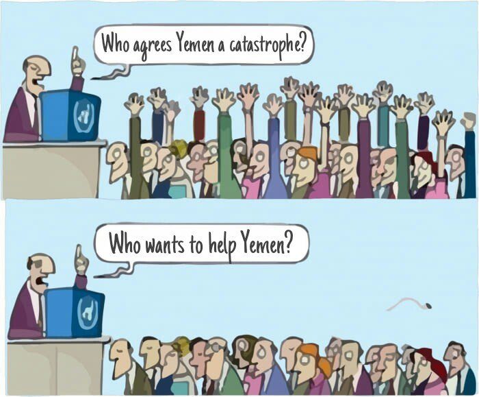 Yemen cartoon
