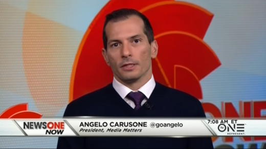 Angelo Carusone Media Matters