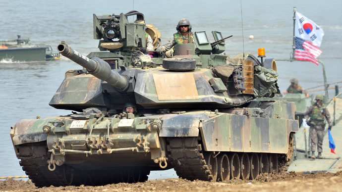 Click to enlarge US and South Korea military